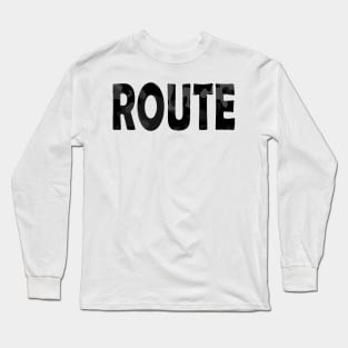 route Long Sleeve T-Shirt